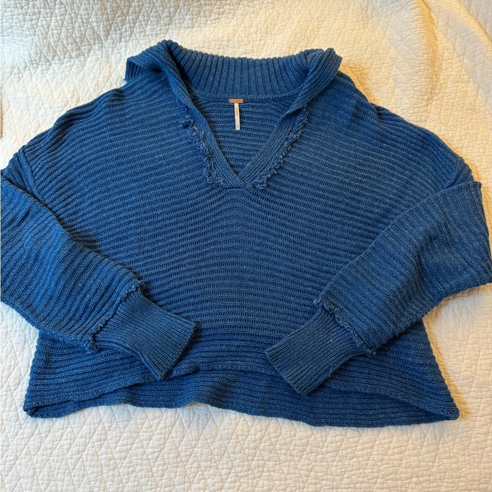 Free people Blue Women's Sweater